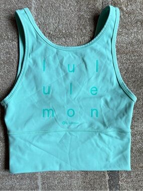 Lululemon Power Pivot Everlux Tank Top Women’s size 2/4 Wild Mint